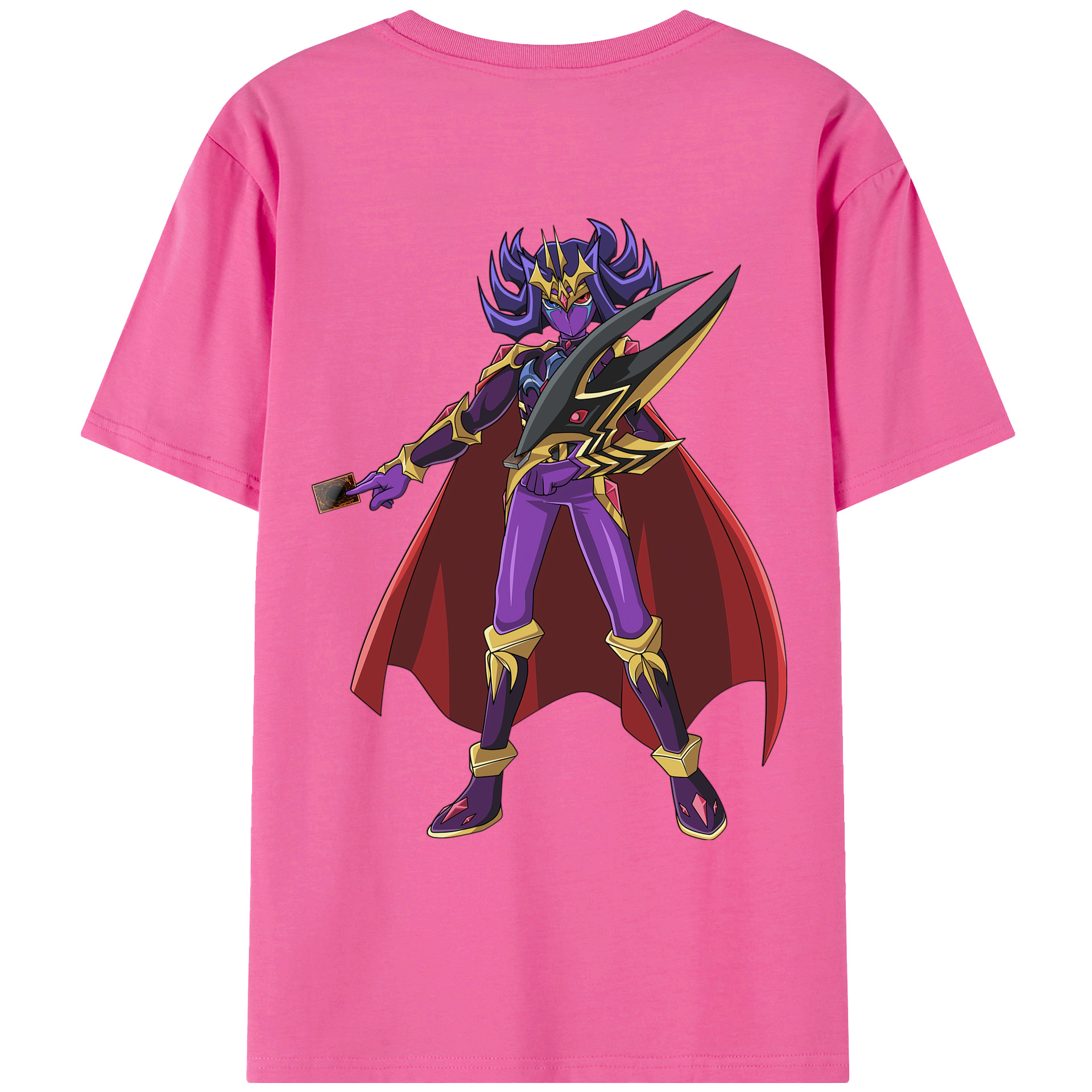 （画像用） 遊☆戯☆王 Yu-Gi-Oh! レディース半袖Tシャツ(バックプリント)